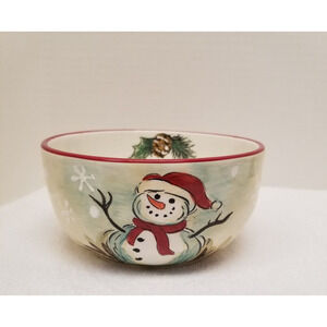 Maxcera Snowfellas 6" w by 3" t small spot on side soup or cereal